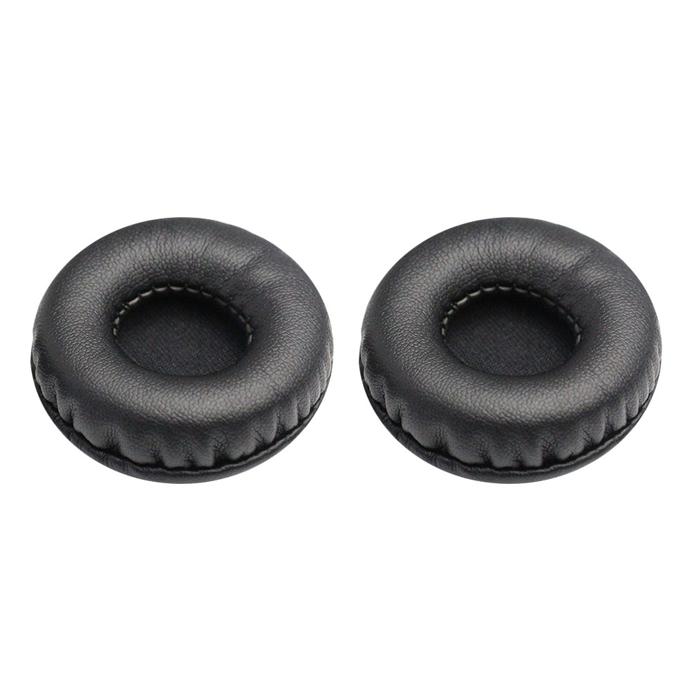 

2X 65Mm Headphones Earpads Soft Pu Foam Round Replacement Cushions, 501 Original