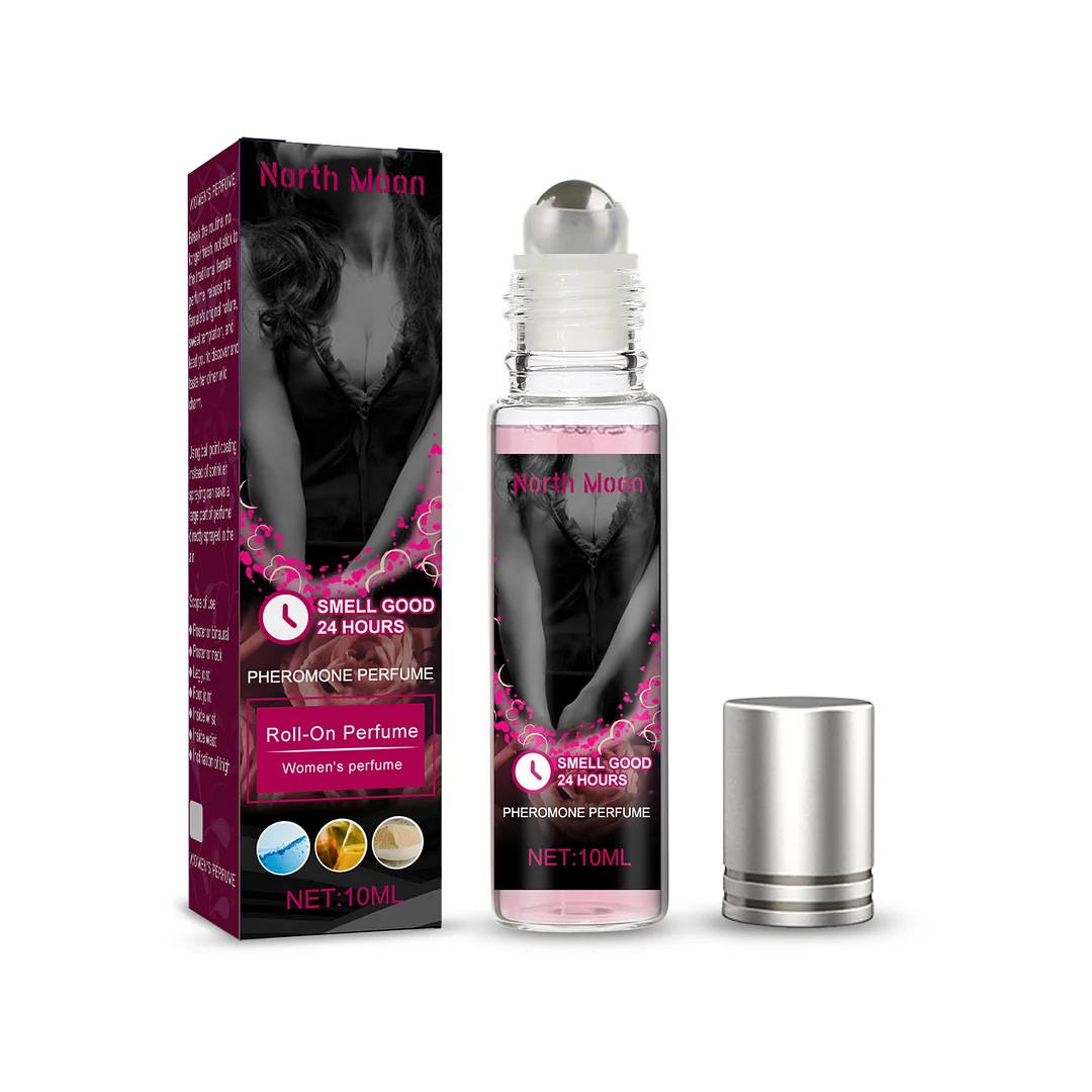North Moon 10ml Pheromone Fragrance Natural Perfumes - Rose Toy