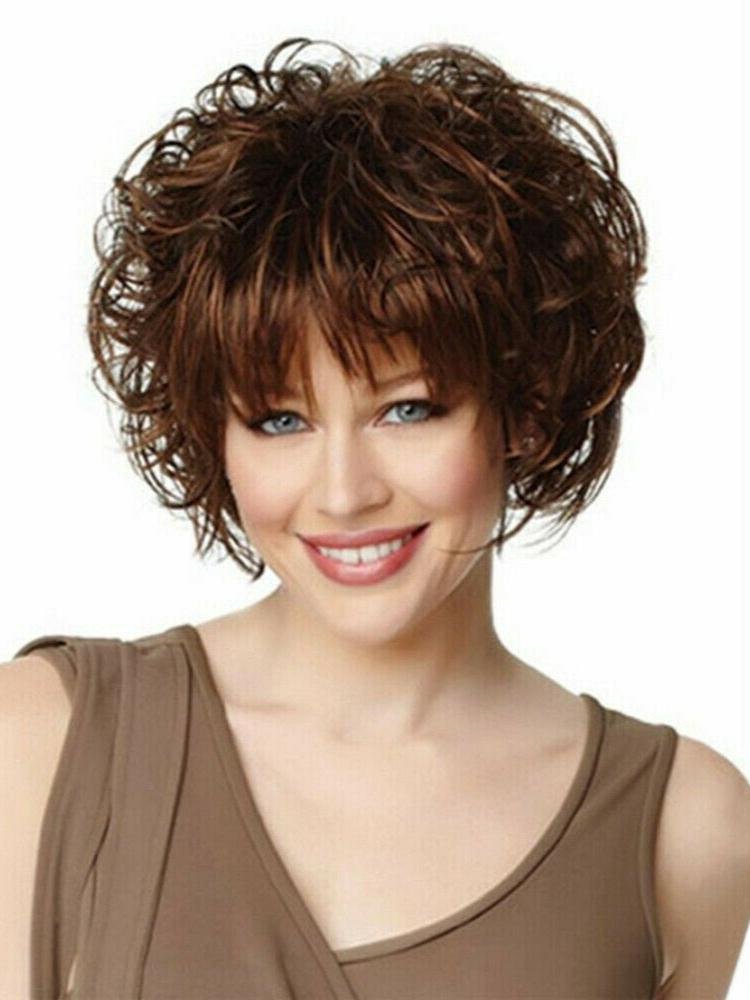 Olive Wigs GL6-30 Mahogony Flutter Short Wigs for Women | Synthetic Hair Wigs