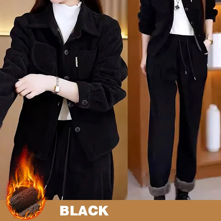 [ideal gift] Women’s Winter Vintage Suit Jacket & Pants