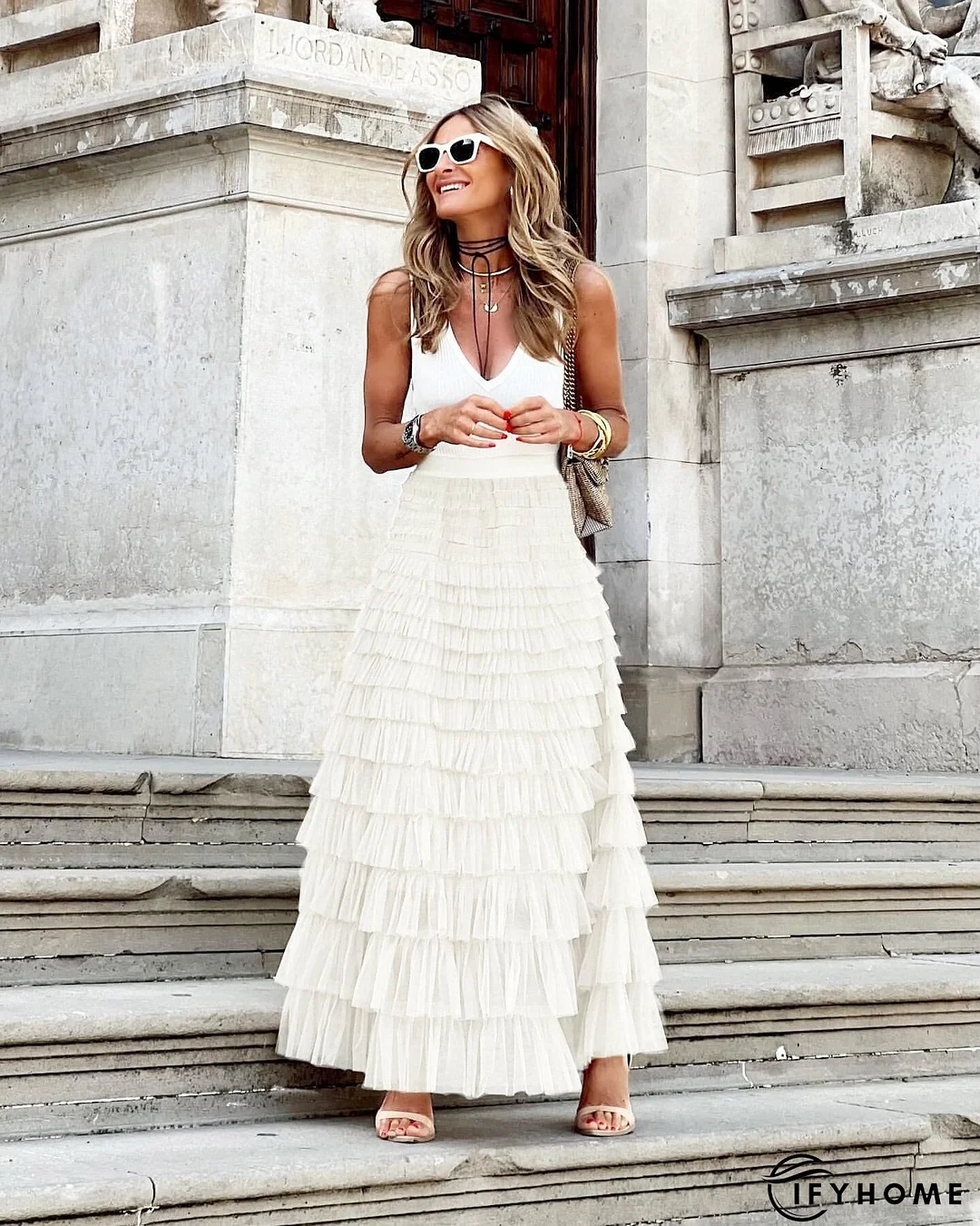 Fashionable and Minimalist winter Skirt | IFYHOME