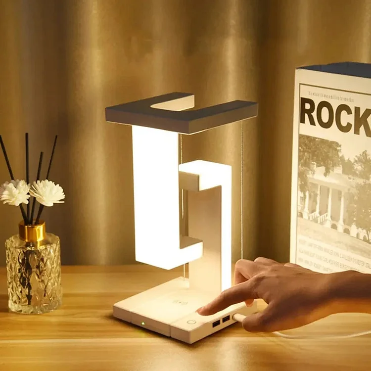Floating LED Night Light with Wireless Charger