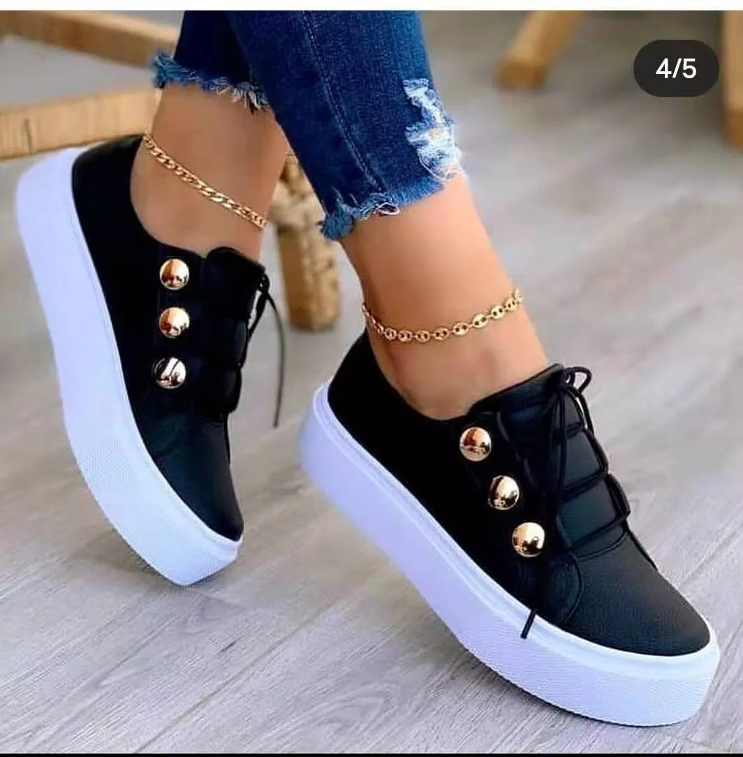 Casual ladies platform shoes comfortable daily