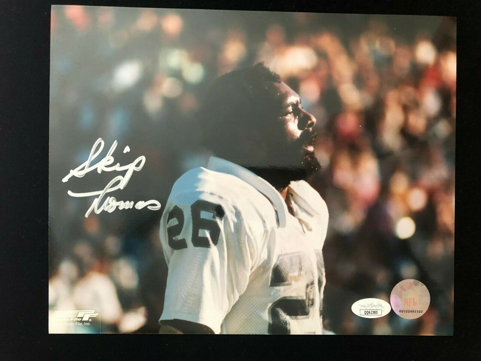 Skip Thomas Signed Autographed Photo Poster painting - Oakland Raiders - Las Vegas - JSAQQ62380