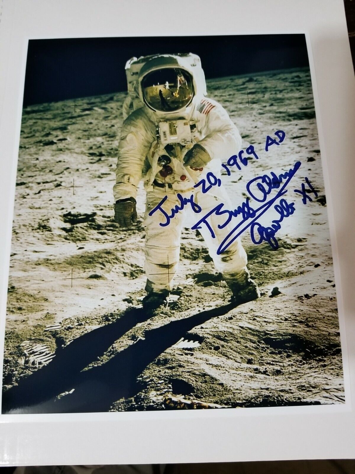 Buzz Aldrin Signed 8x10 Photo Poster painting RP -  Shipping! Astronaut Moon Space