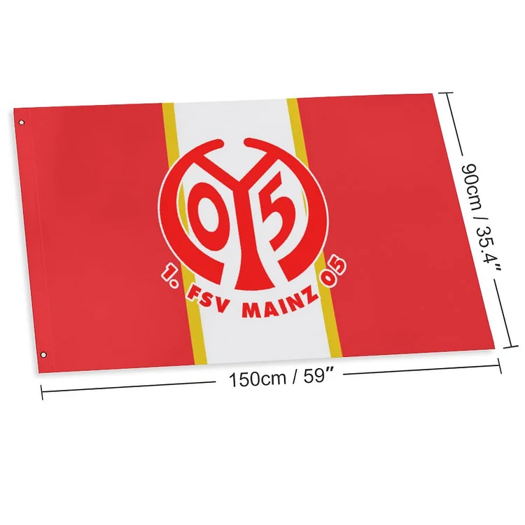 FSV Mainz 05 Fahne Flagge - Garten Flagge