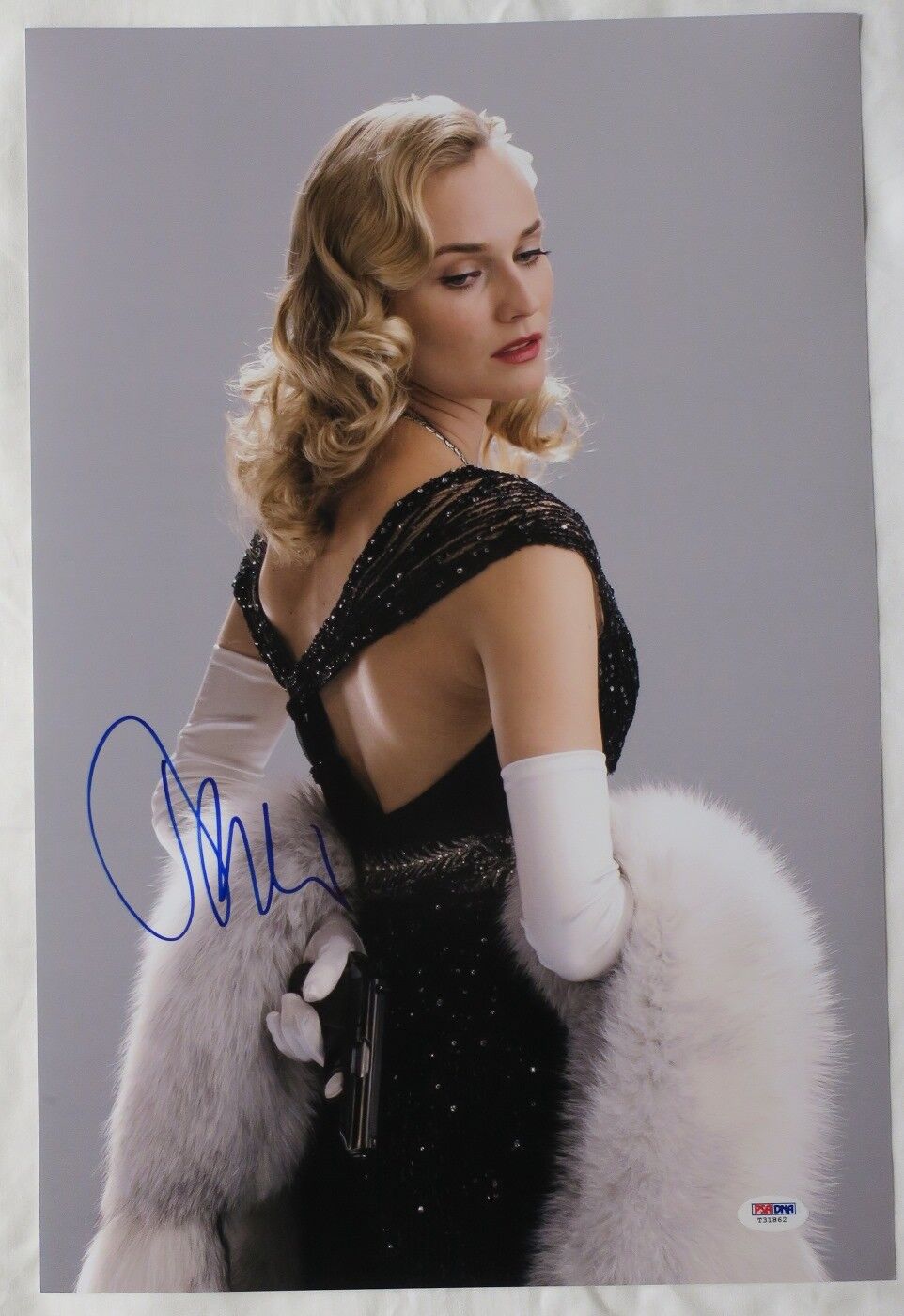 Diane Kruger Signed Inglourious Basterds Autographed 12x18 Photo Poster painting PSA/DNA #T31862