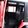 AMK Rc Crawler Jeep Body 313mm Shell 4 Door Hard Body Shell Kit Wheelbase Body for 1/10 Scale rc Body Axial SCX10 90046 90047 RGT EX86100(red)