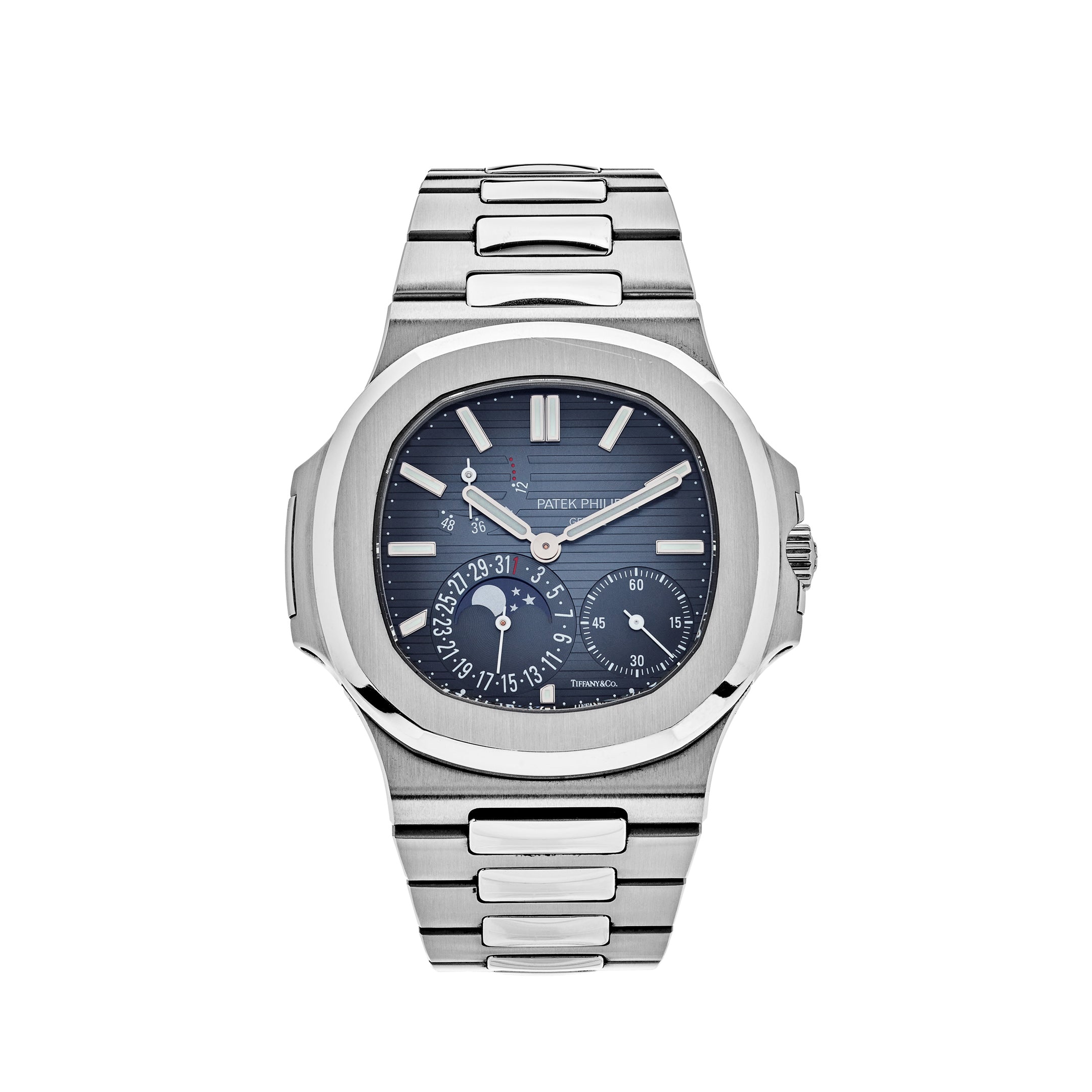 Patek Philippe Nautilus Moonphase Steel Tiffany Blue Dial 5712/1A-001 ...