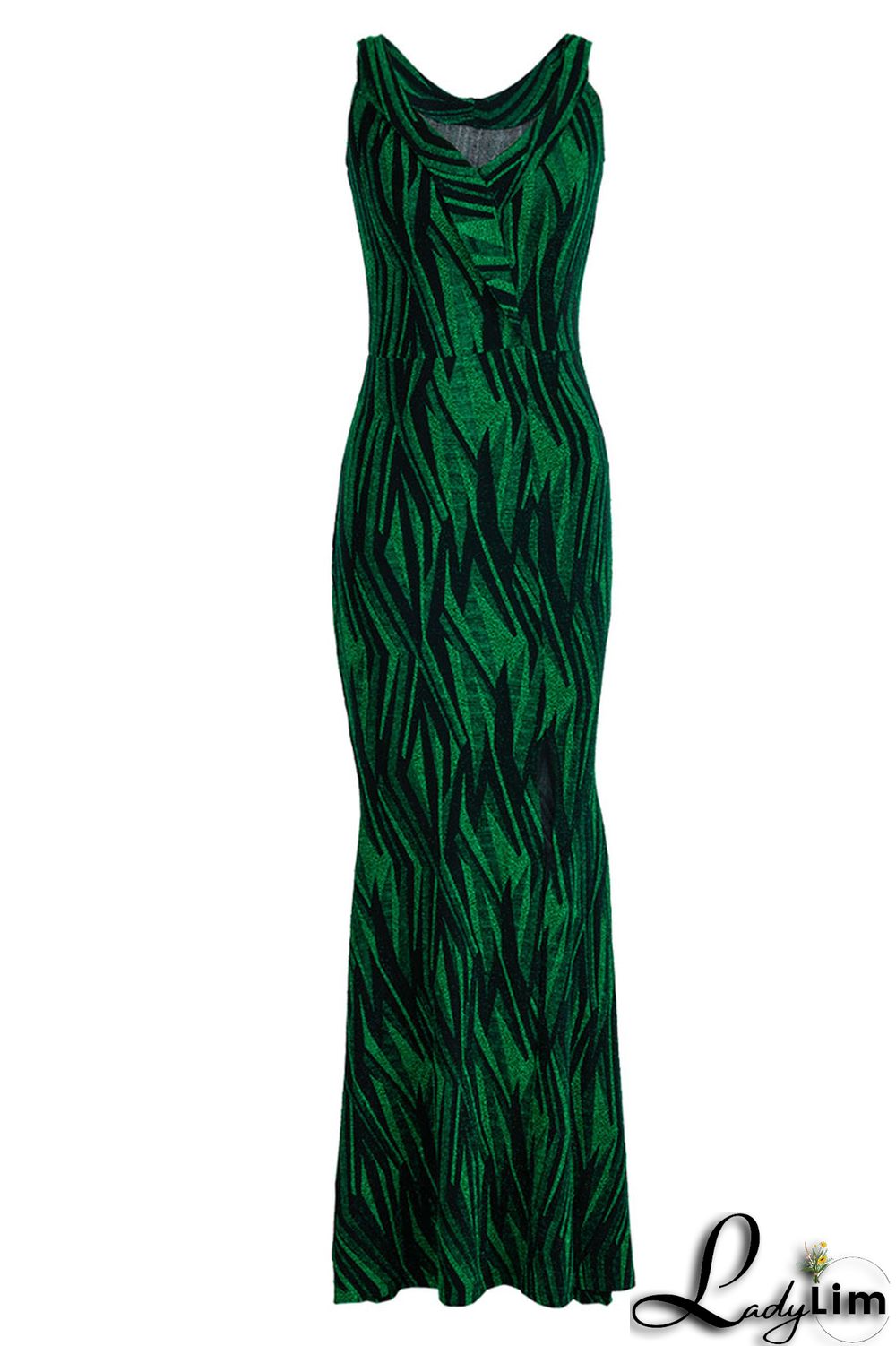 Gold Sexy Patchwork Off the Shoulder Off The Shoulder Dresses