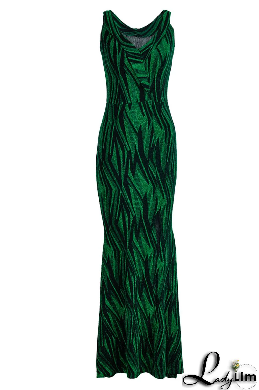 Gold Sexy Patchwork Off the Shoulder Off The Shoulder Dresses