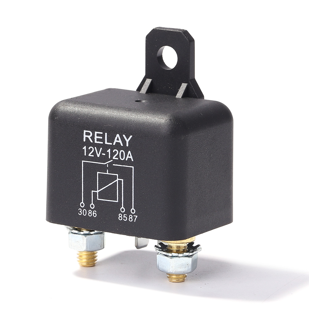 

Car Truck Motor Automotive Relay 4 Pin 120A 12V Continuous Type Car Relay, 501 Original