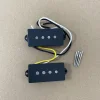 P Bass Pickup 4-String Black,Alnico5 Rod,vintage Cloth Wire