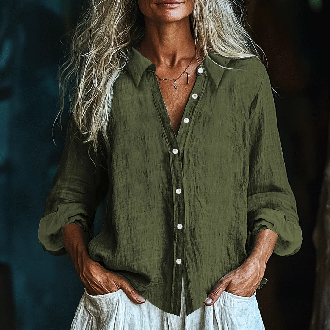 Athvotar Athvotar Years Of Shein Casual Cotton Leprosy Shirt New Explosion