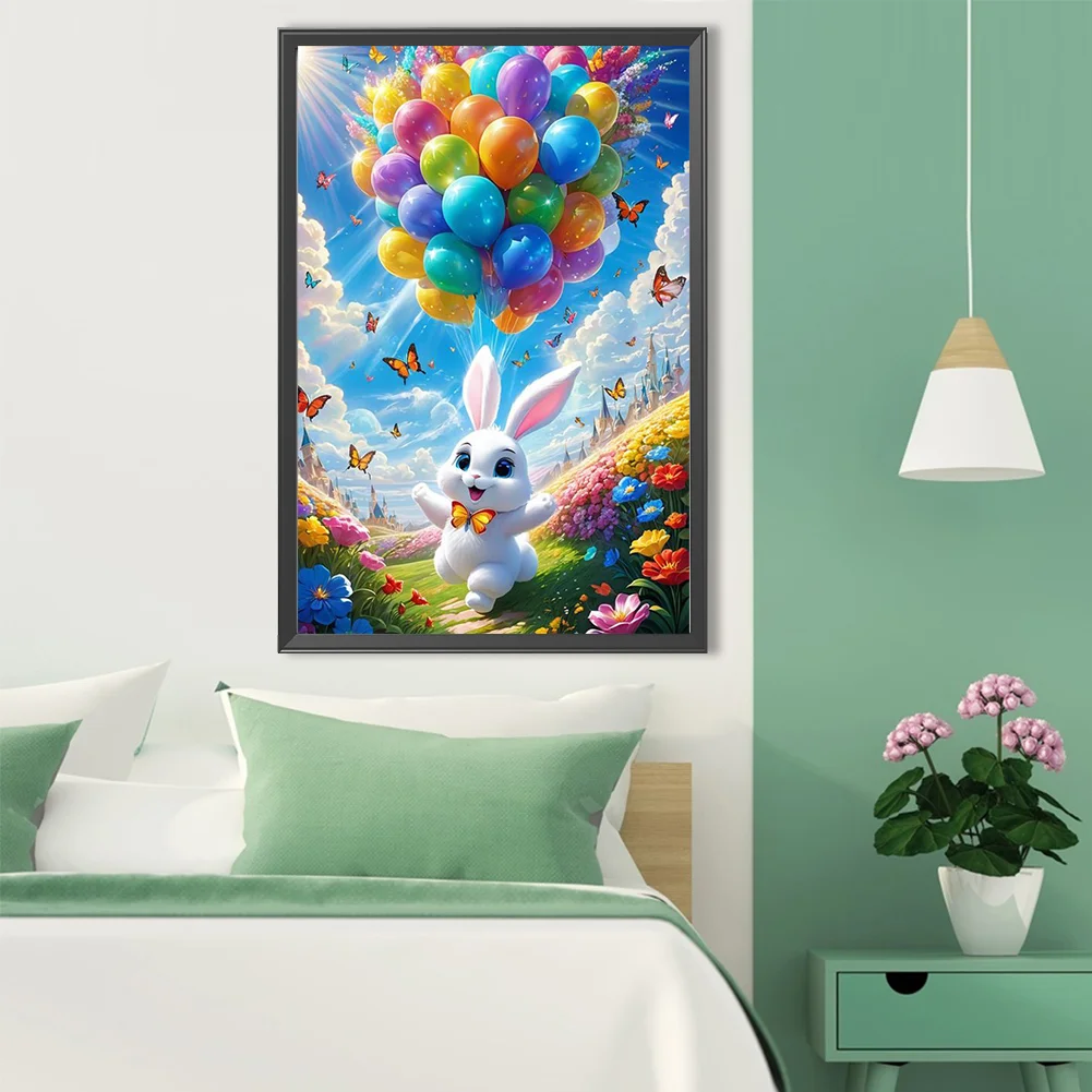 Diamond Painting - Full Round Drill - Sring Rabbit(Canvas|40*60cm)