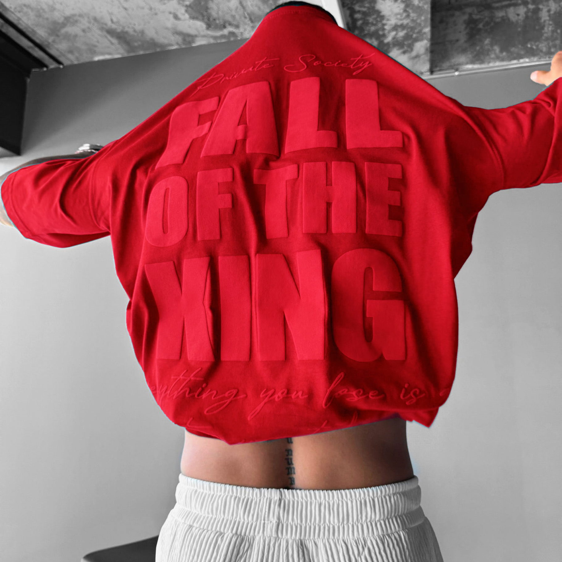 Unisex Casual Fall Of The King T-shirt