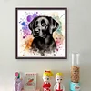 Black Labrador-11CT Stamped Cross Stitch 40*40cm