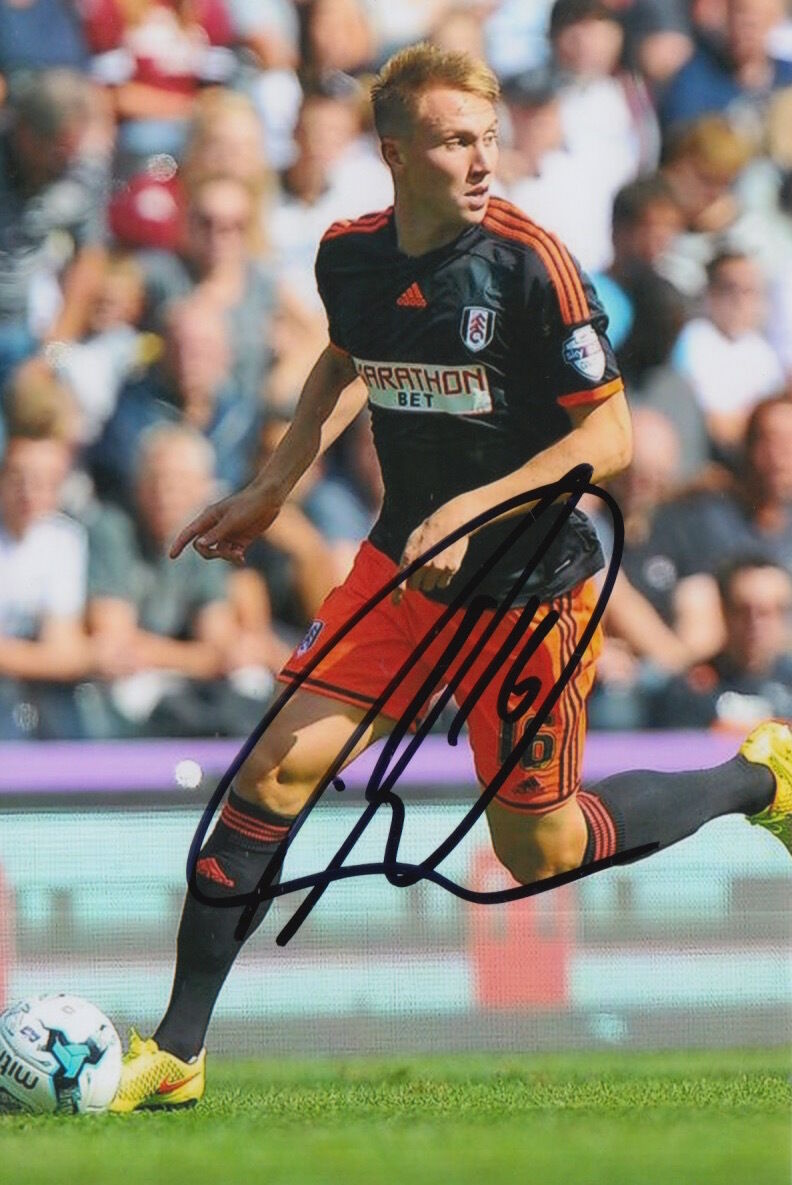 FULHAM HAND SIGNED CAULEY WOODROW 6X4 Photo Poster painting 1.