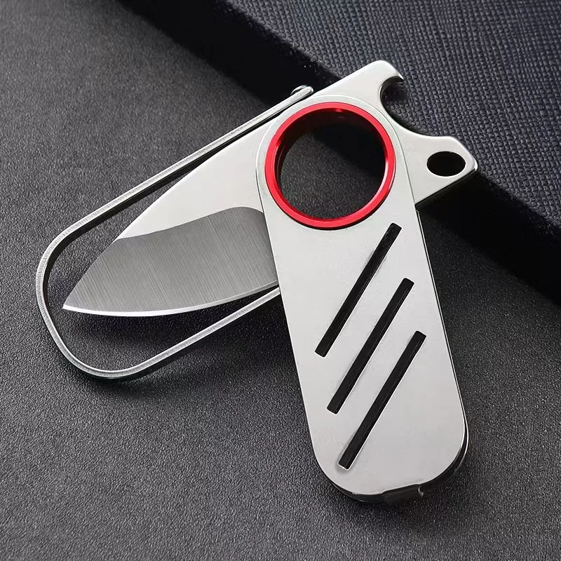 BG outdoor belt knife portable camping equipment fruit knife