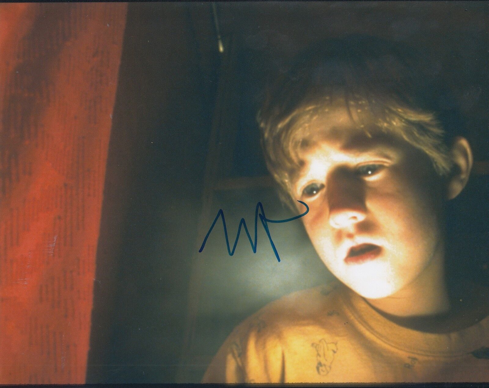 HALEY JOEL OSMENT signed (THE SIXTH SENSE) Movie 8X10 *Cole Sear* Photo Poster painting W/COA #3