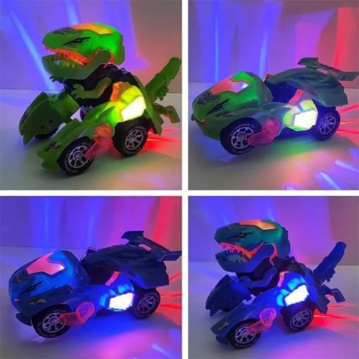 Early Christmas Sale – 49% OFF🎁LED DINOSAUR TRANSFORMATION CAR TOY