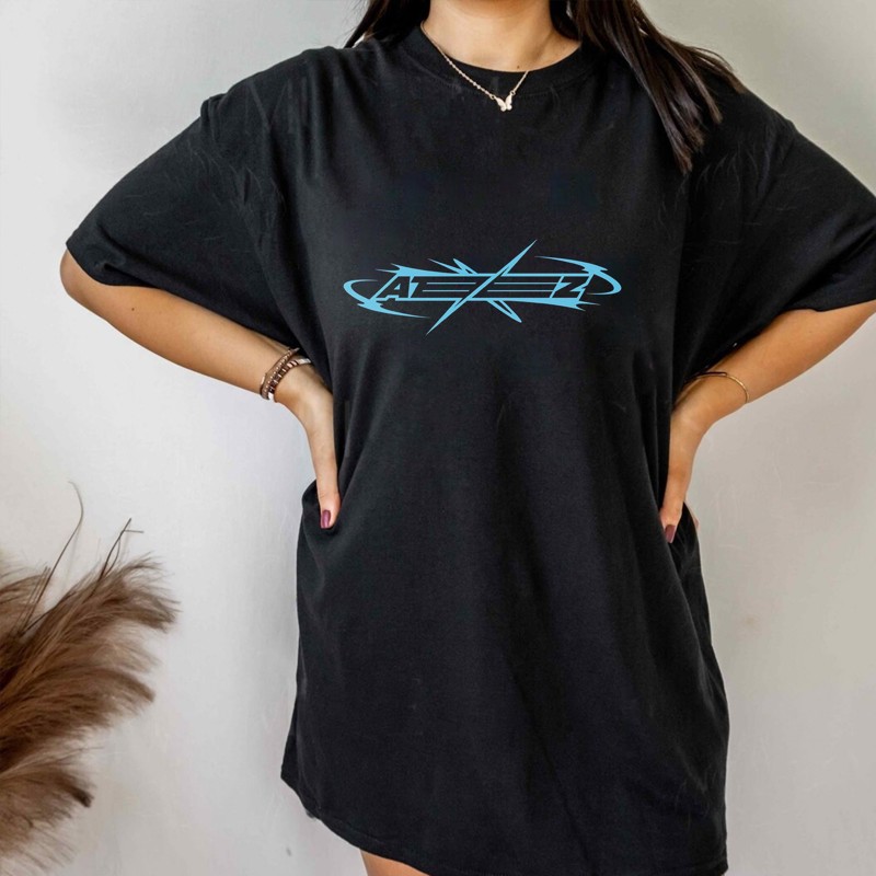 ATEEZ The World Ep.fin : Wil Logo Printed T-shirt