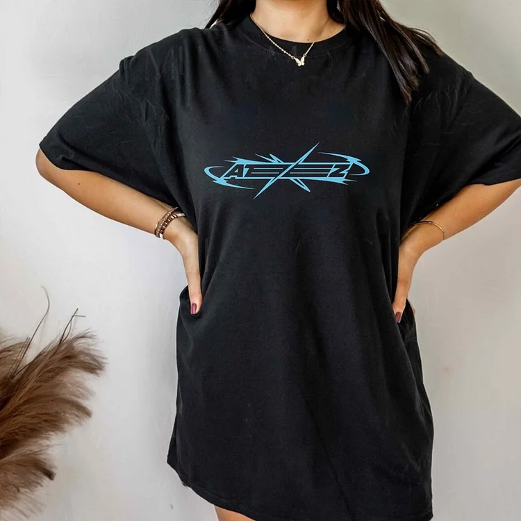 ATEEZ The World Ep.fin : Wil Logo Printed T-shirt officialateezshop