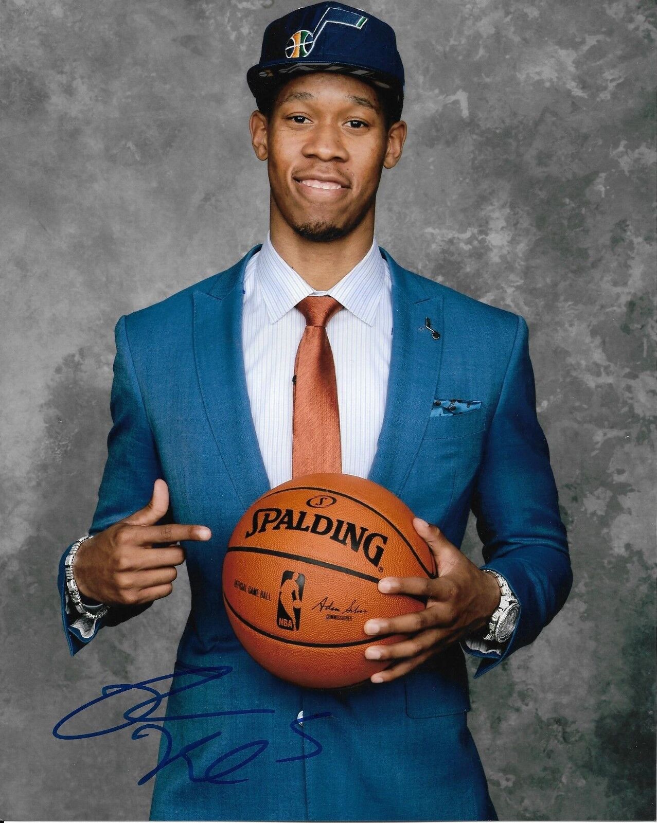 RODNEY HOOD signed autographed UTAH JAZZ 8x10 Photo Poster painting w/ COA