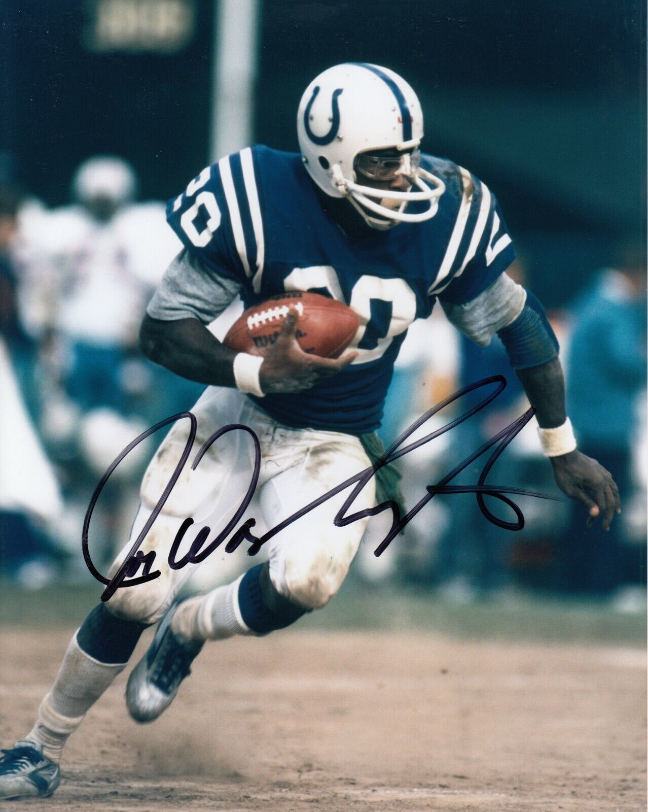 Joe Washington #0 8x10 Signed Photo Poster painting w/ COA Baltimore Colts