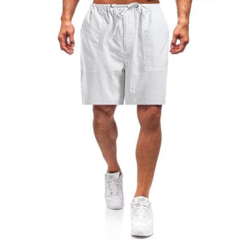 Cozymoo Casual Men's Casual Linen Shorts