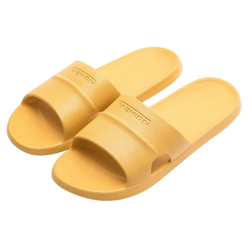 2021Flatform Home Slippers Men Women Shower Non-slip Sandales Bathroom Slides Boys Girls Lovers Flip Flops Summer Beach Sandals