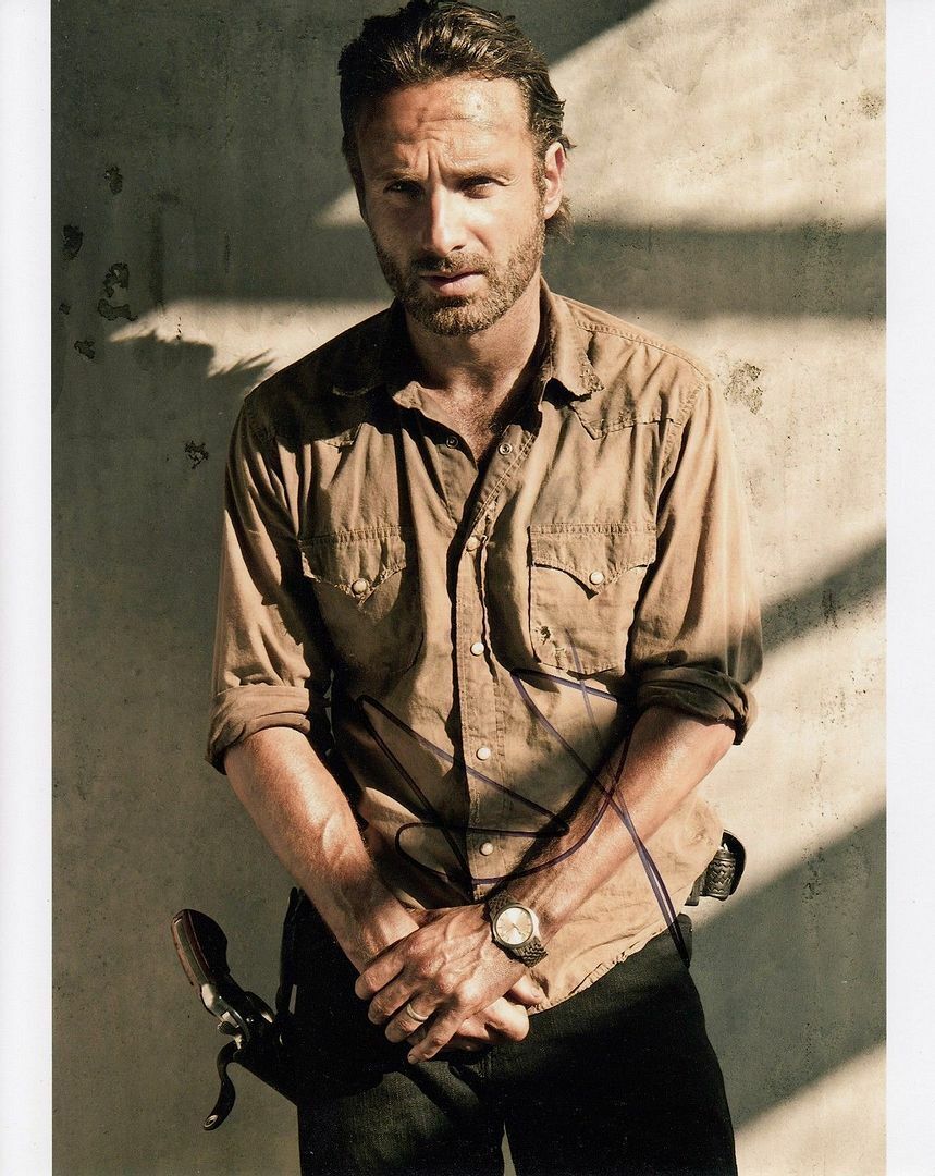 Andrew Lincoln - The Walking Dead Autograph Signed Photo Poster painting Print 1