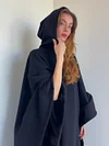 Poncho Hoodie, Anxiety Relief, Wearable Blanket Hoodie, Oversized Loose Blanket Poncho, Unisex (One Size Fits All)
