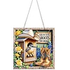 (US Local)Acrylic DIY Boots Hanging Diamond Art Kits Wall Door Decoration)