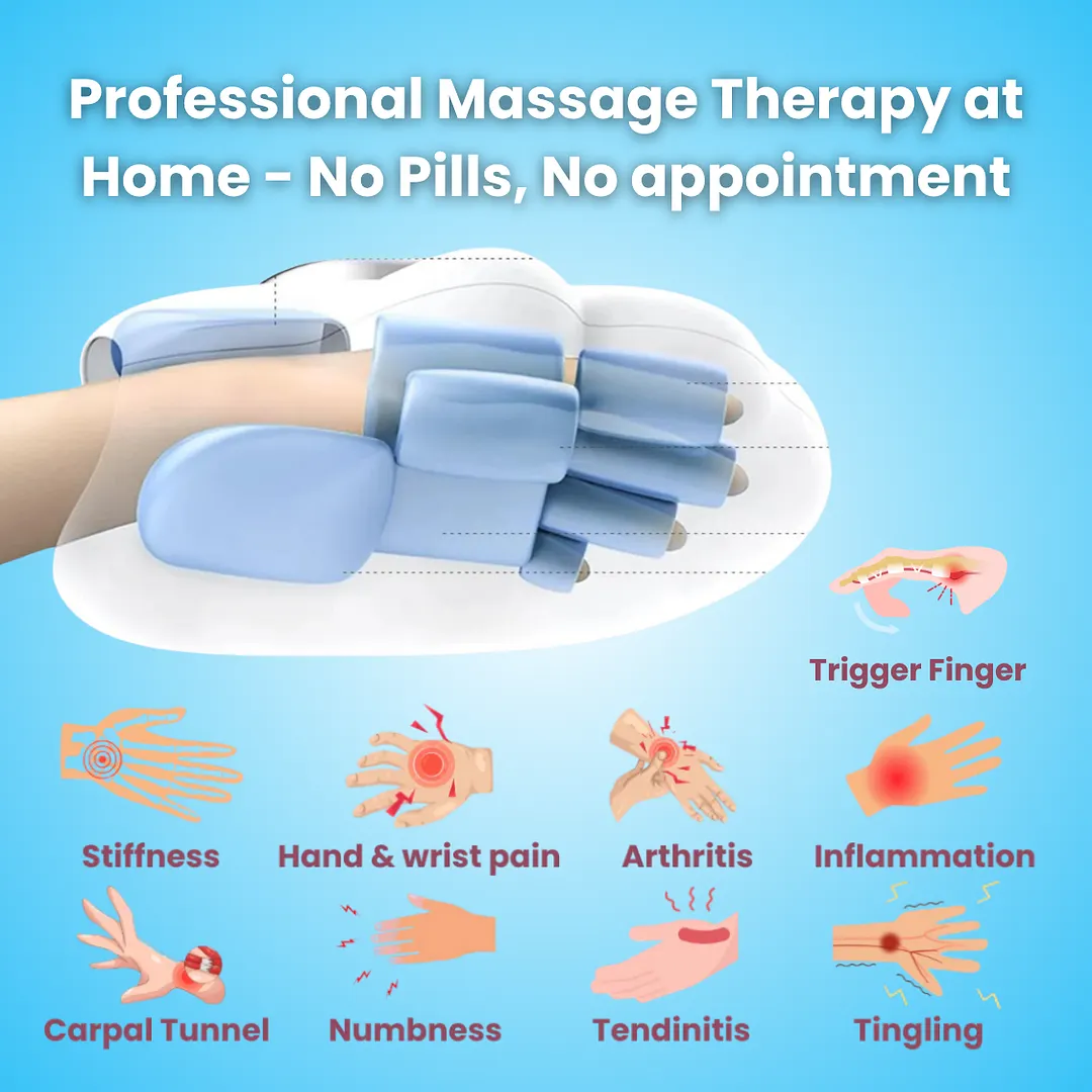 Neurivo&trade; Hand Massager - Support for Joint, Inflammation & Pain