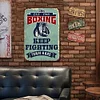 Boxing - Vintage Metal Signs - 20*30cm/30*40cm