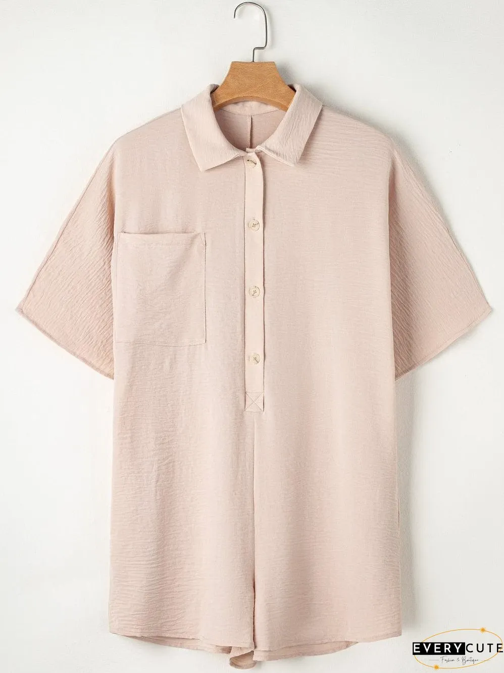 Plus Size Lightweight Button-Down