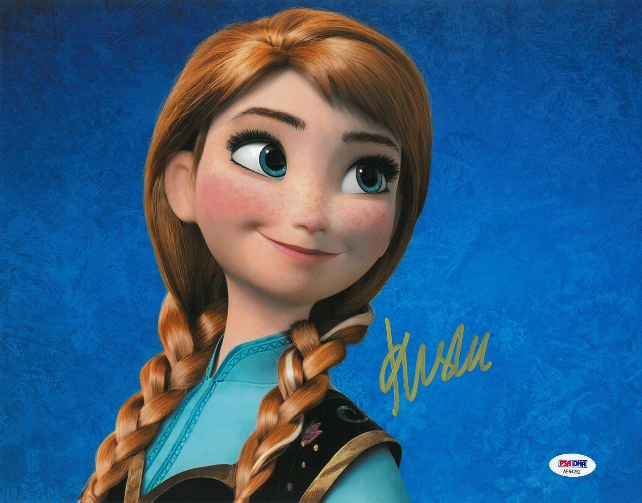 Kristen Bell Signed Frozen Authentic Autographed 11x14 Photo Poster painting PSA/DNA #AE84292