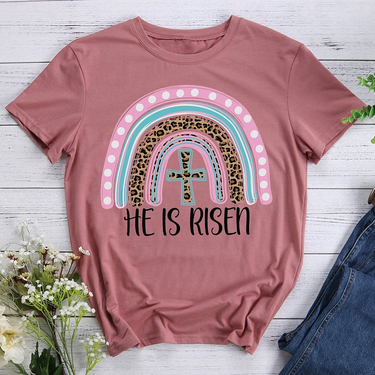 ANB - His is risen T-shirt Tee -013276