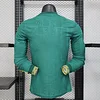 2025 Long Sleeve Player Version Mexico National Gold cup Version Green Football Shirt 1:1 Thai Quality