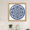 Mandala-Partial Bead Embroidery Kit 11CT Pre-Printed Bead Cross stitch 36x36CM tapestrymarket