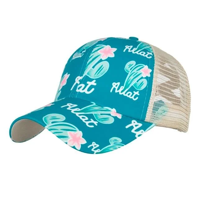 Summer mesh baseball cap