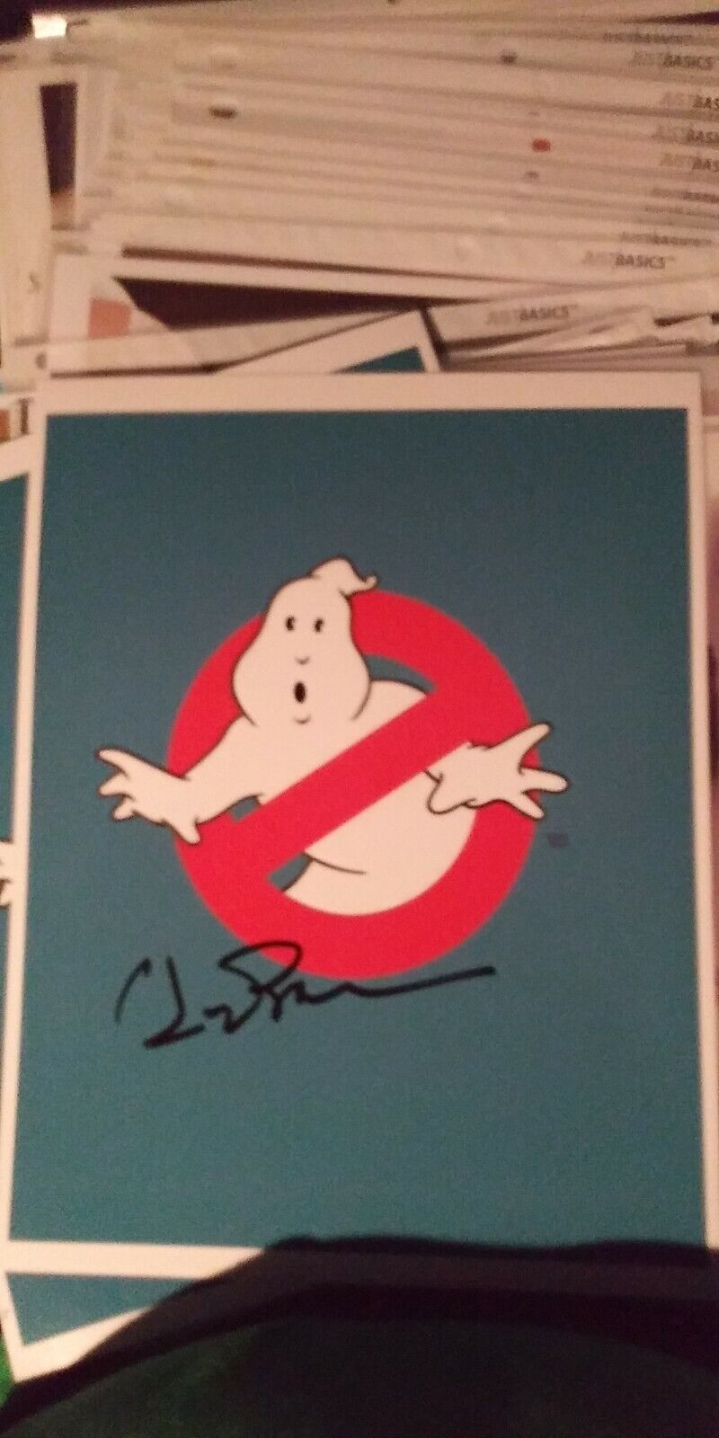 Ivan Reitman - Ghostbusters - signed 8x10