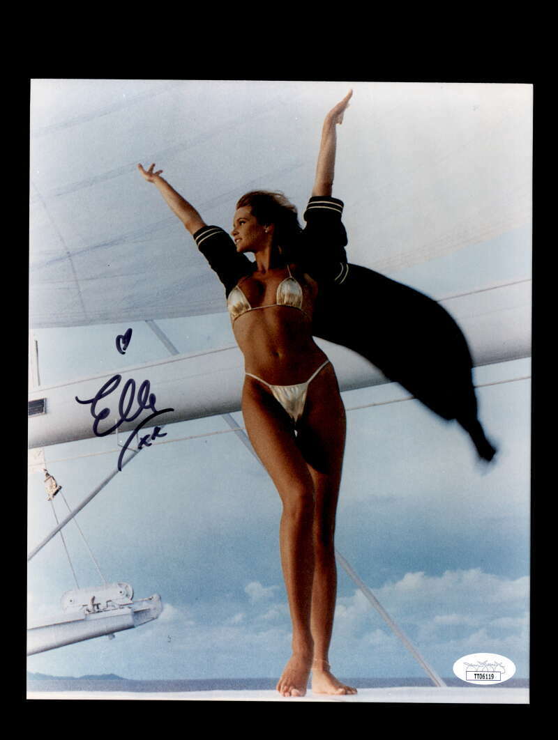 Elle MacPherson JSA Cert Signed 8x10 Photo Poster painting Autograph