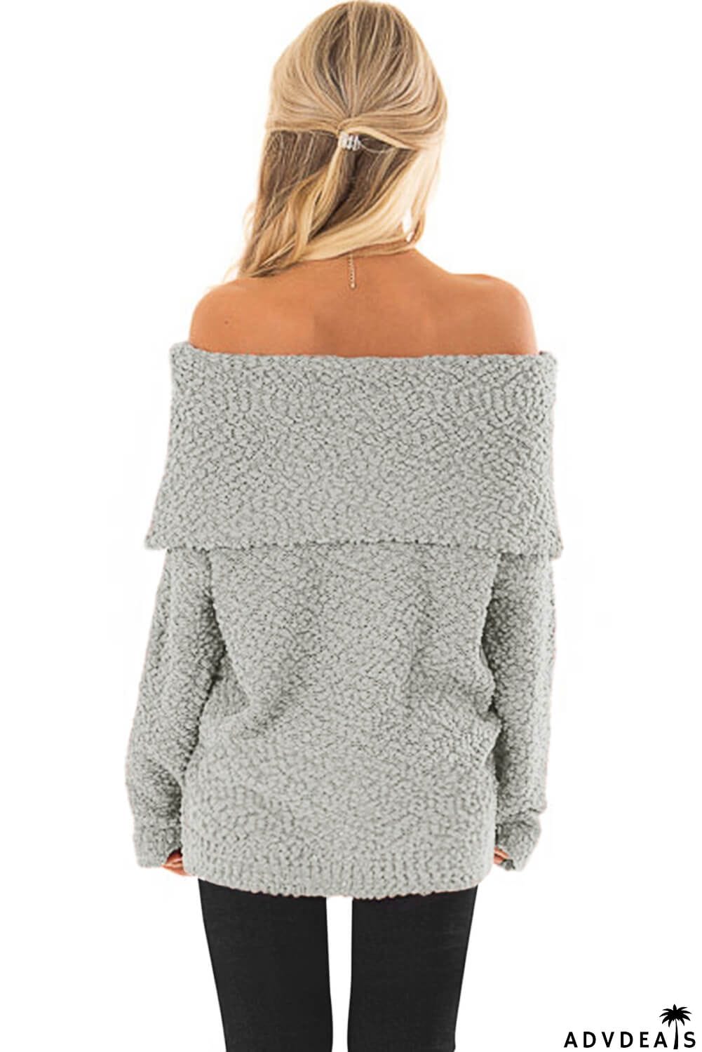 Off The Shoulder Comfy Sweater