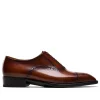 Men's Brogue Oxford Shoes - Leather Sole