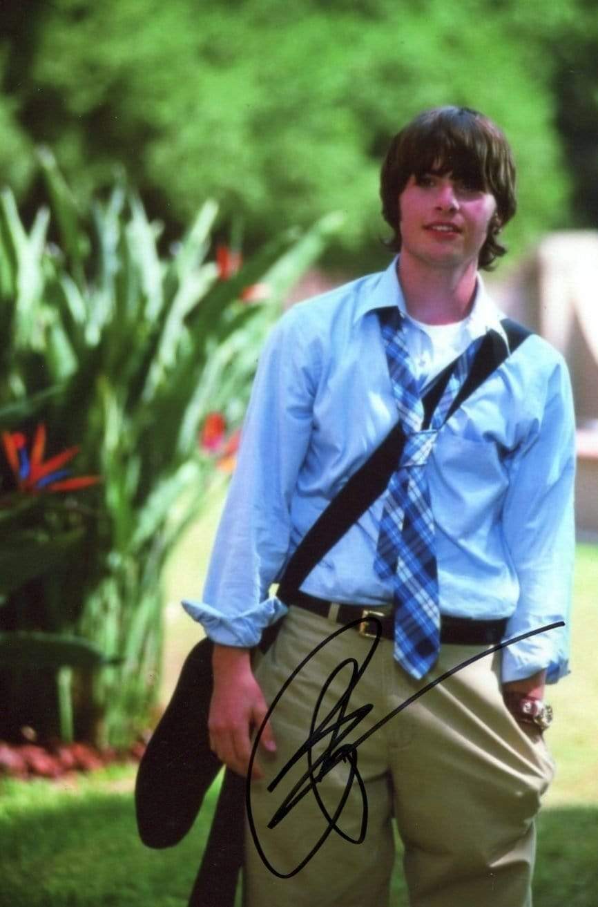 Robert Schwartzman ACTOR MUSICIAN autograph, signed Photo Poster painting