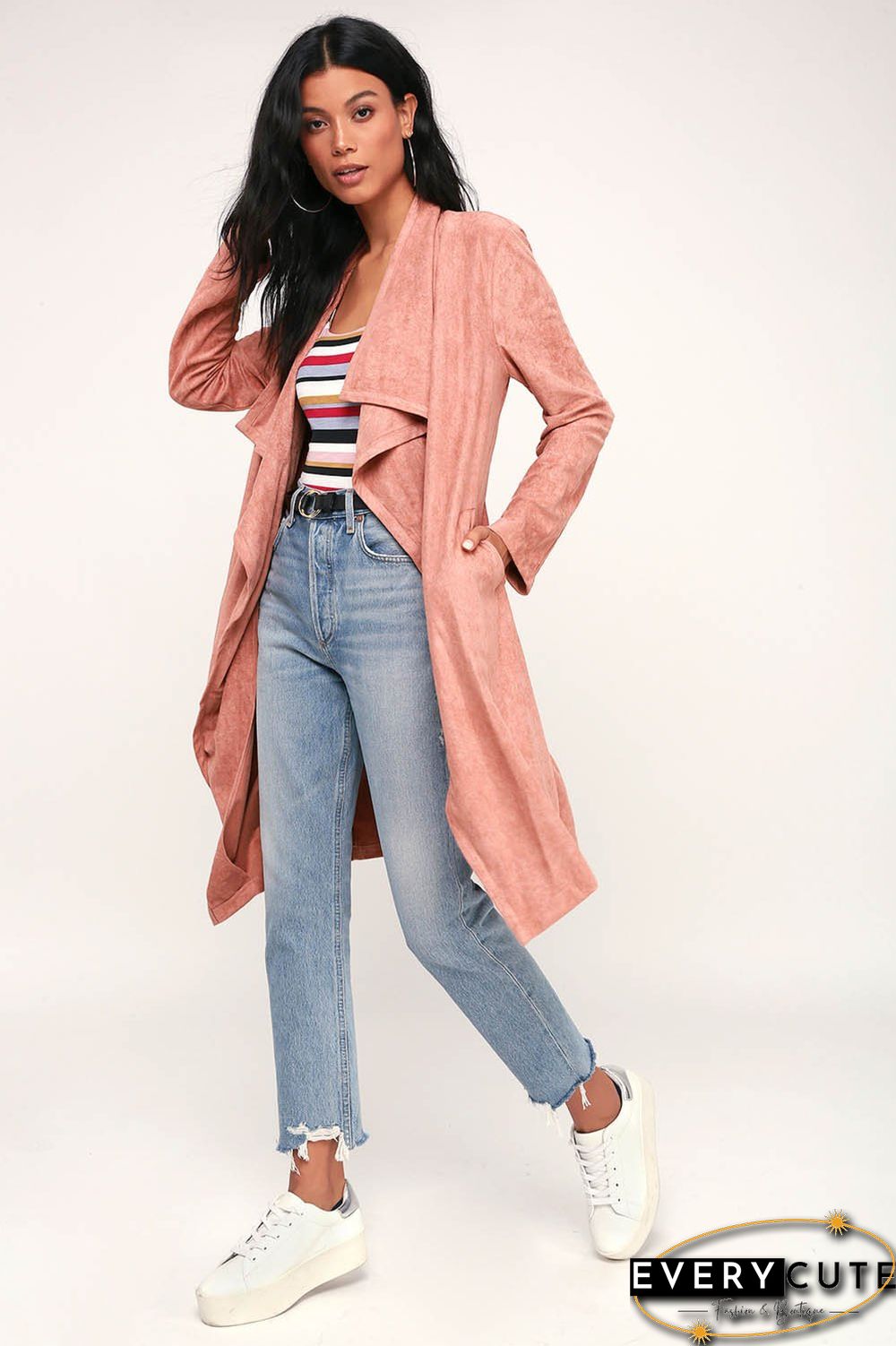 City Of Trees Suede Jacket Coat Outerwear Saddlebrown