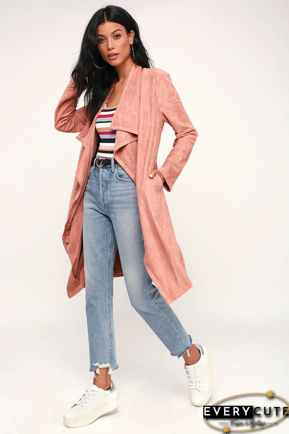 City Of Trees Suede Jacket Coat Outerwear Saddlebrown