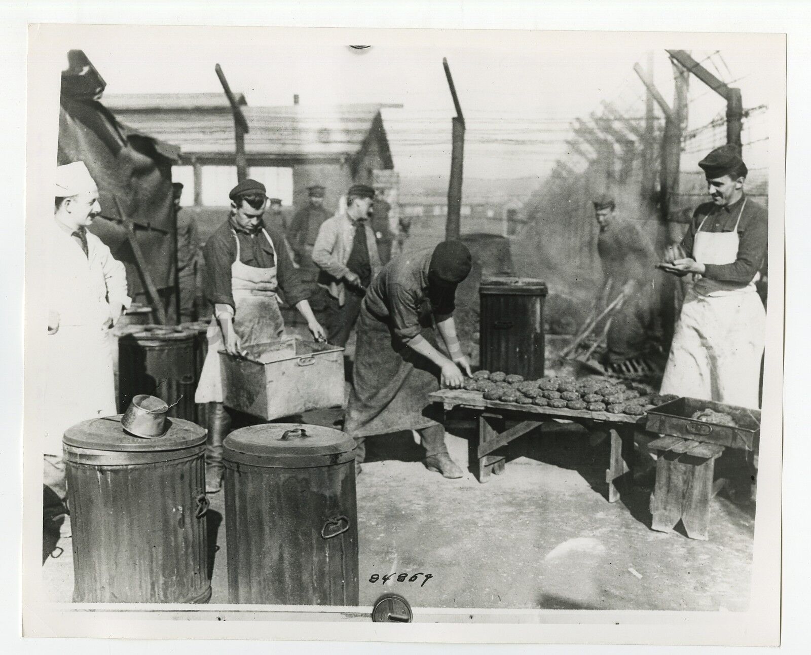 World War I - Vintage 8x10 Publication Photo Poster paintinggraph - German Prisoners